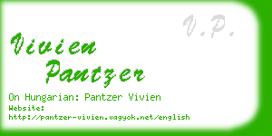 vivien pantzer business card